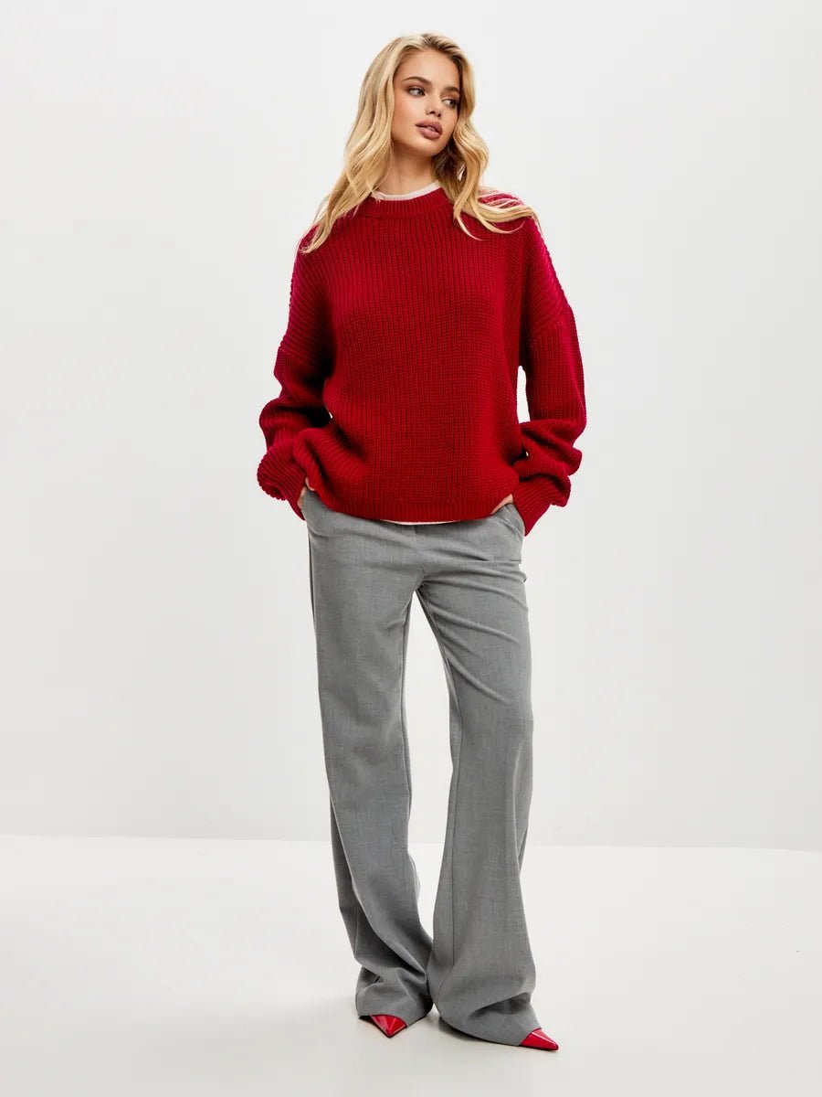 Shreya Sweater WomenOtherCelidiorCelidiorCJNSSYMY01283-Red-S