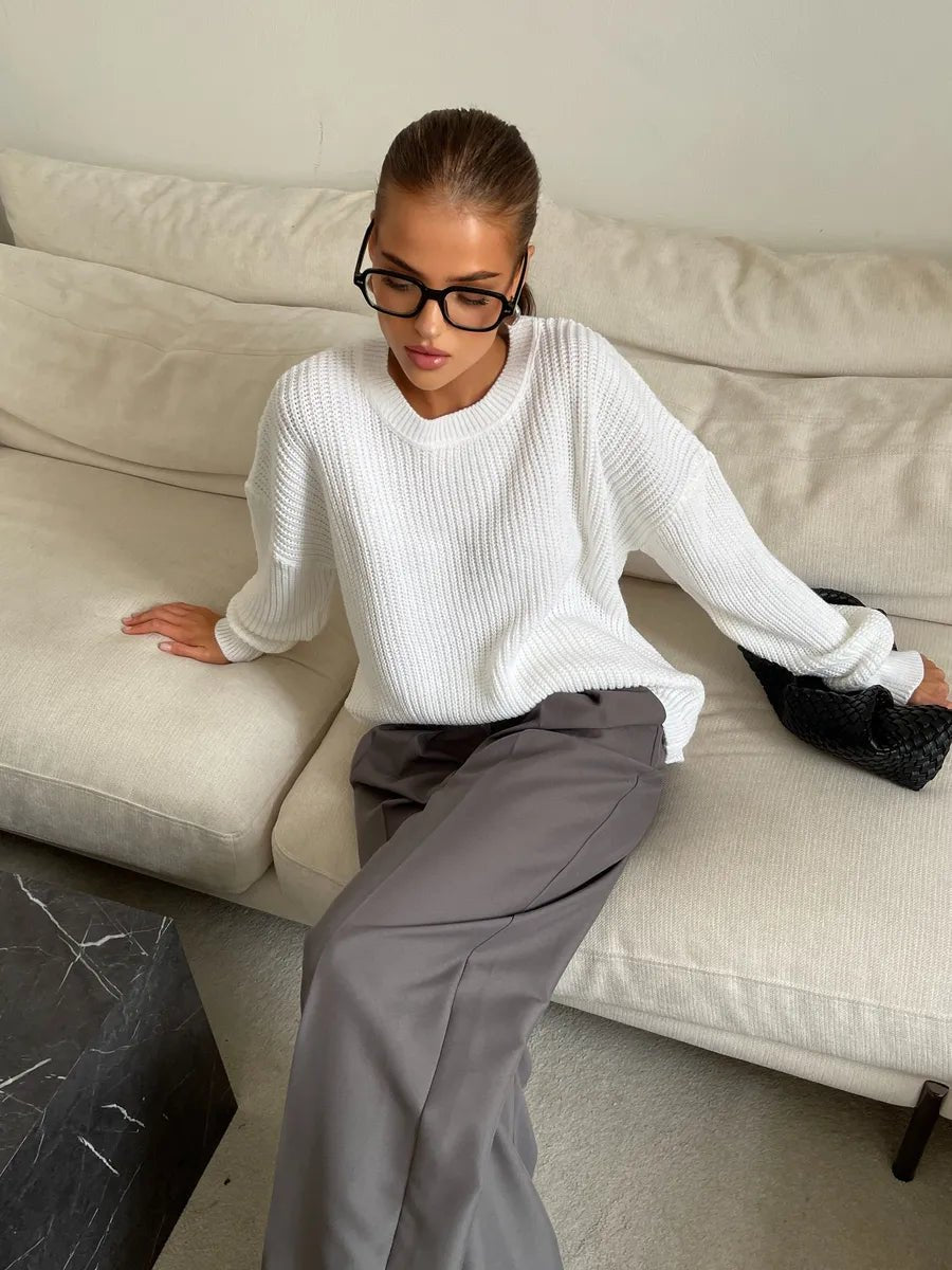 Shreya Sweater WomenOtherCelidiorCelidiorCJNSSYMY01283-White-S