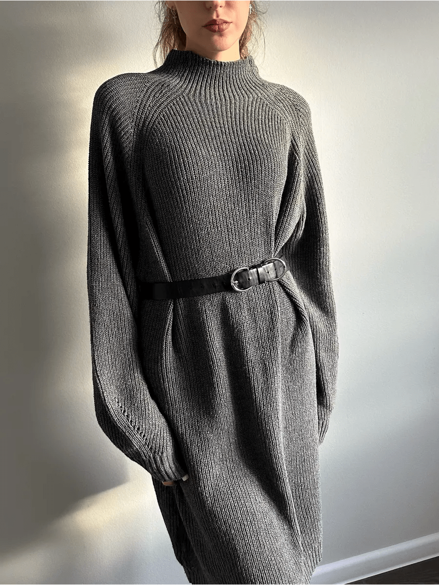 Tala Sweater DressdressesCelidiorCelidiorCJNSSYMY00527-Dark grey-S