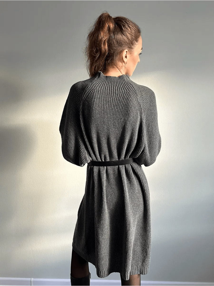 Tala Sweater DressdressesCelidiorCelidiorCJNSSYMY00527-Dark grey-S