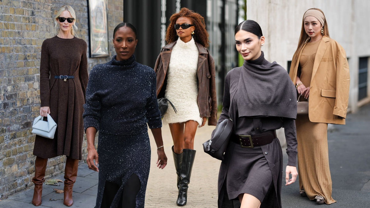 15 stunning autumn-winter dress styles to make you look even more captivating. - Celidior