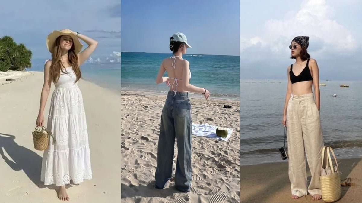 15 trendy beach outfit suggestions to help you confidently walk - Celidior