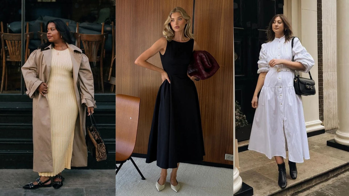 5 chic midi dresses worth buying this autumn - Celidior