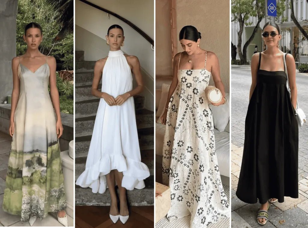 5 Tips for choosing high-end A-line dresses with "rich lady" style - Celidior