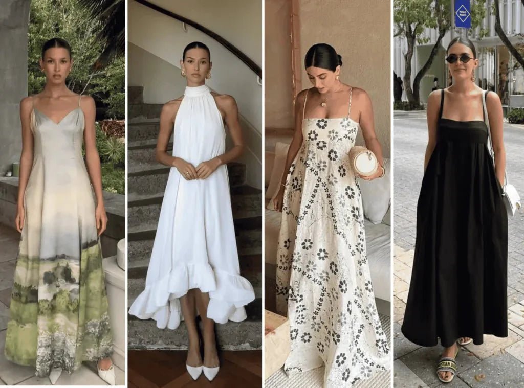 5 Tips for choosing high-end A-line dresses with "rich lady" style - Celidior