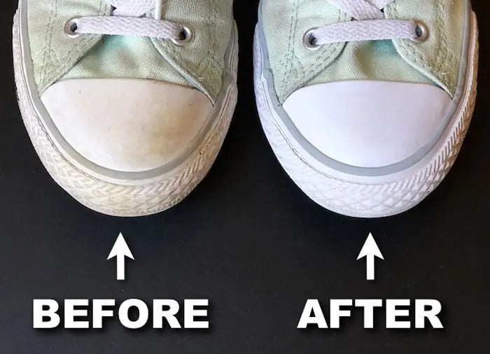 Revealing 5 ways to clean rubber shoe soles to make them as bright as new