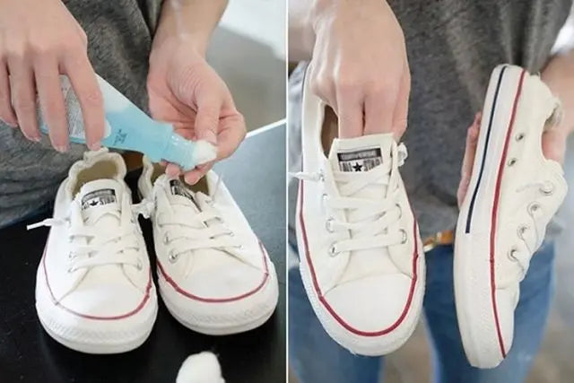Top simple and effective ways to remove stains from white shoes at home