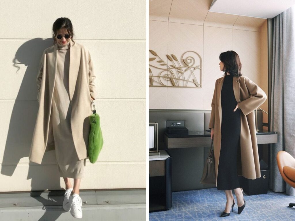 how to dress for winter in seoul Korean Outfits Women: 10+ Seoul-Style Beauty Tips! Ted Baker Layylez Bardot light blue low heels currencyCountry:XK