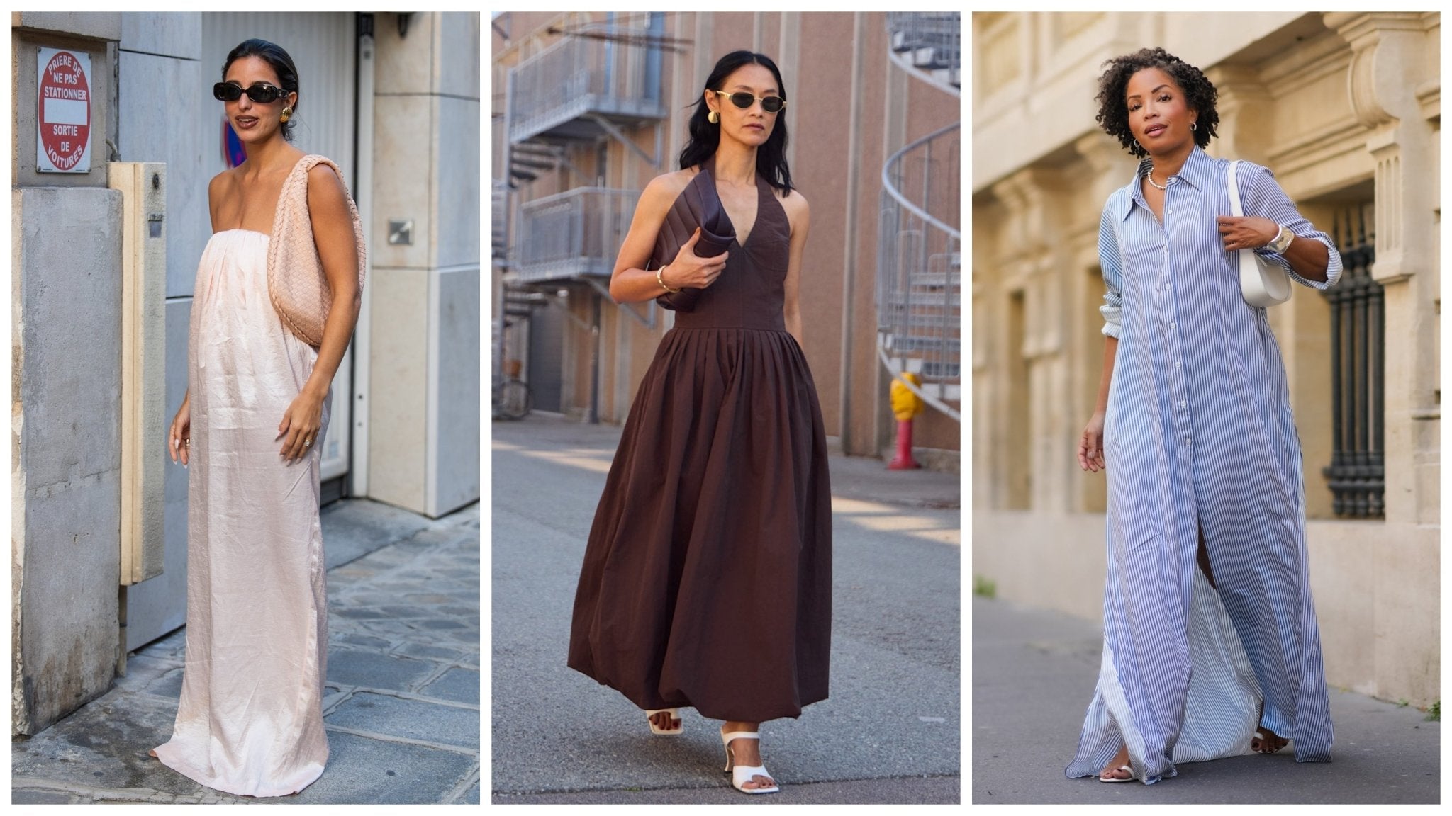 Long linen dresses, women's linen sets: A prominent trend for summer 2026 wardrobes. - Celidior