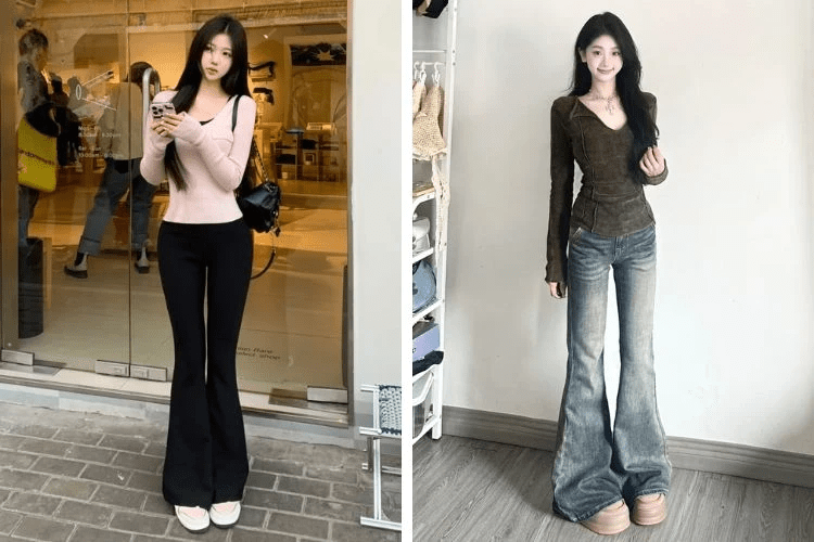 TOP beautiful, stylish, easy-to-match V-neck T-shirt models for women - Celidior