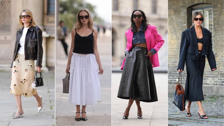 What shoes should you wear with a midi skirt to achieve the perfect look? - Celidior