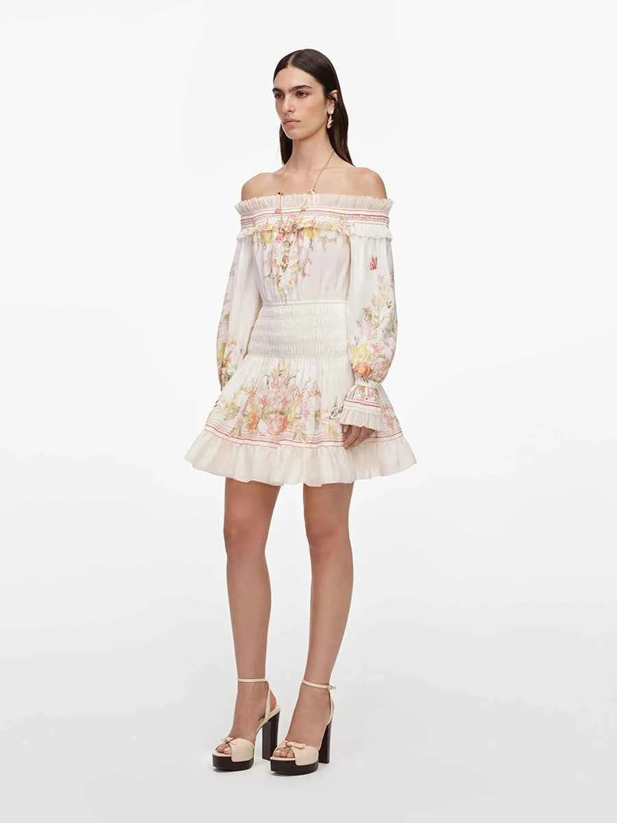 Agate Sexy Stretchy Long Sleeve Dress