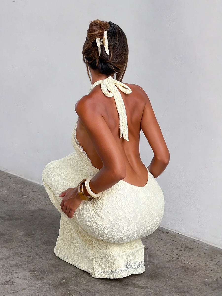 Amaris Sexy Bodycon Maxi Dress