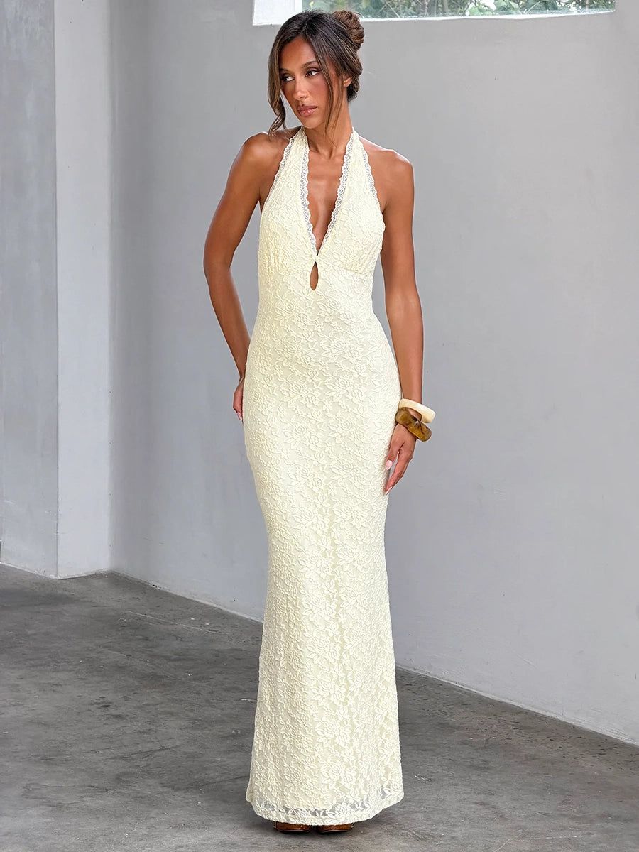 Amaris Sexy Bodycon Maxi Dress