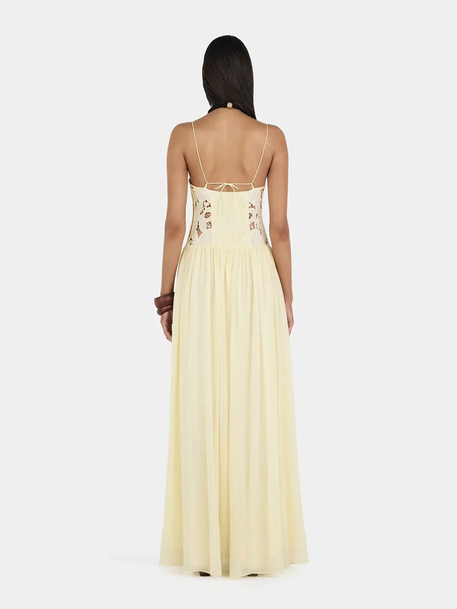 Aphia Fashionable Floral Slim Fit Party Dress