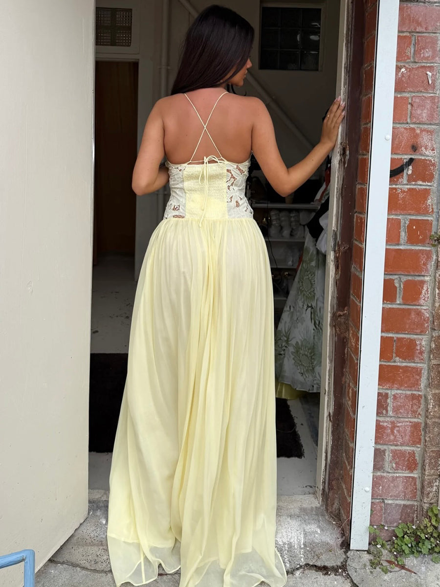 Aphia Fashionable Floral Slim Fit Party Dress