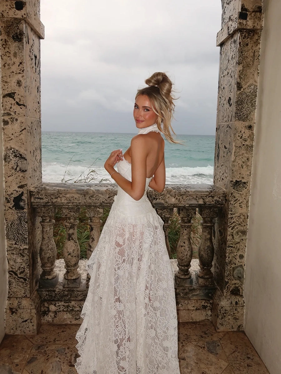 Arado Lace Slip Dress Resort Style