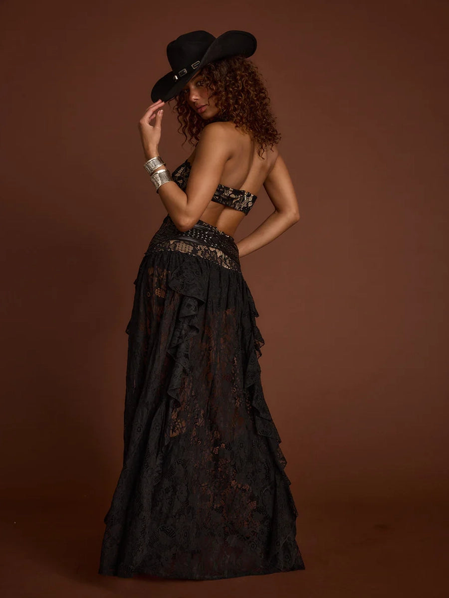 Arado Lace Slip Dress Resort Style