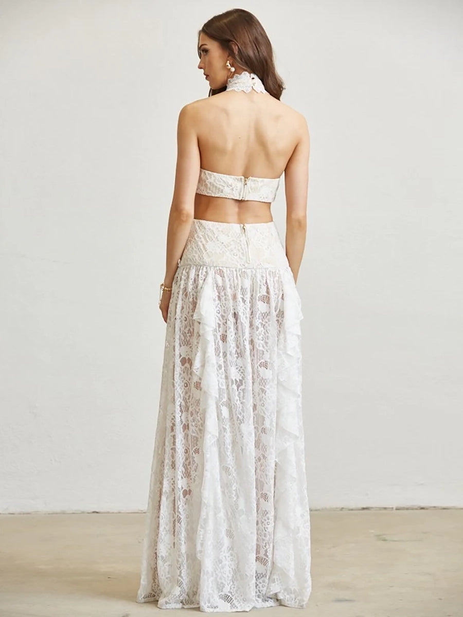 Arado Lace Slip Dress Resort Style