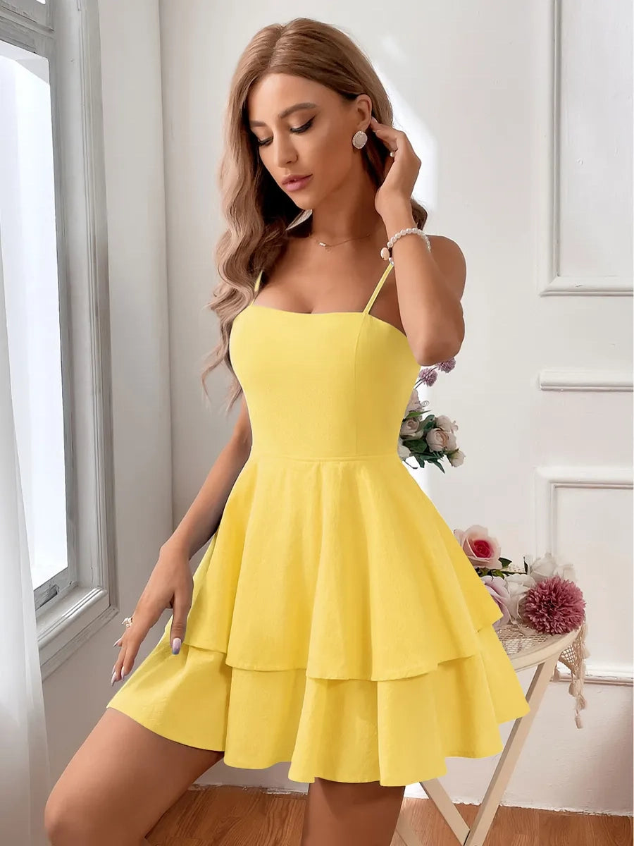 Atilda Bow Bandage Mini Dress