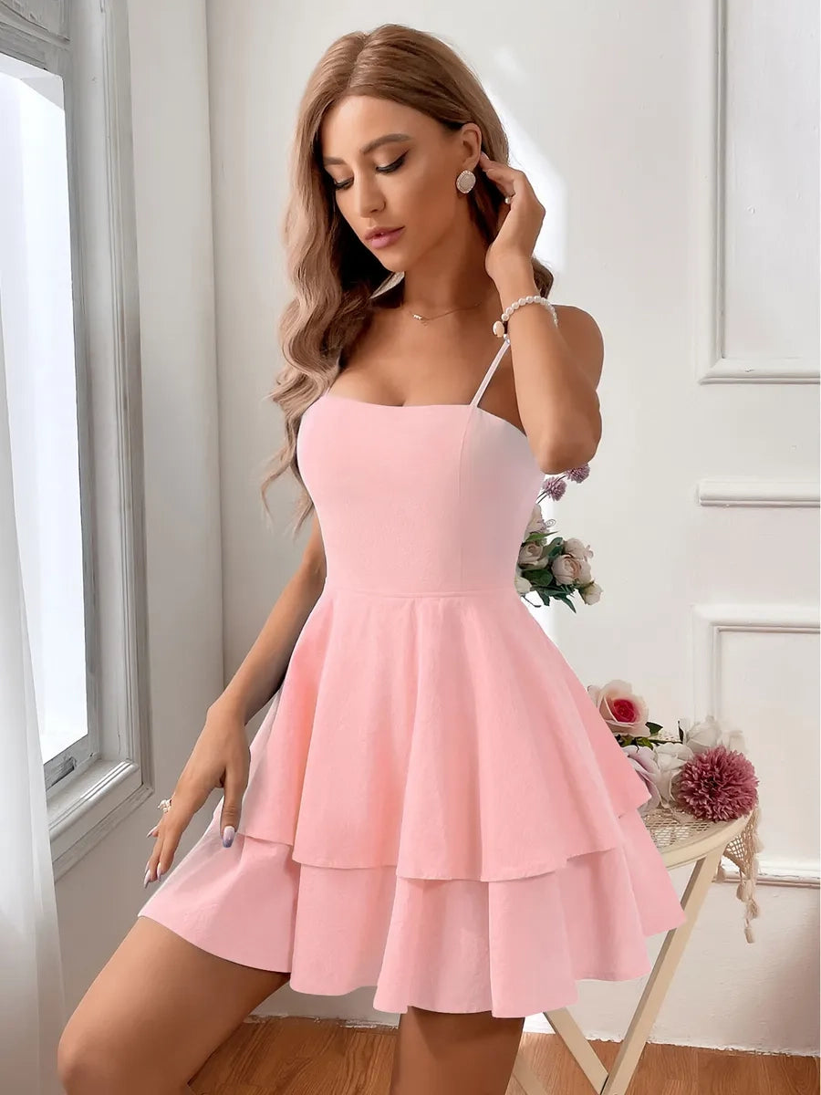 Atilda Bow Bandage Mini Dress