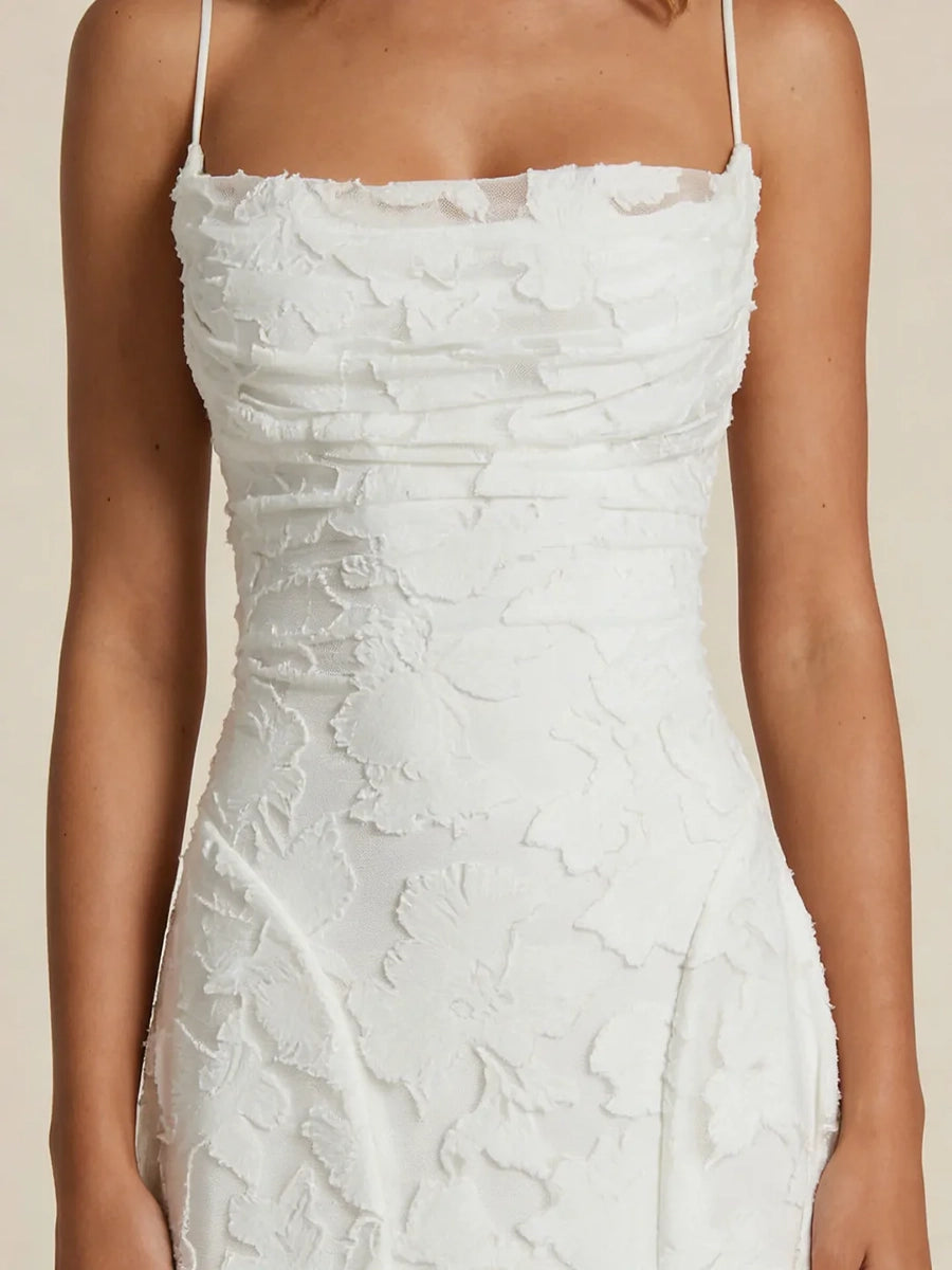 Blaise Sling Backless Lace Up Dress