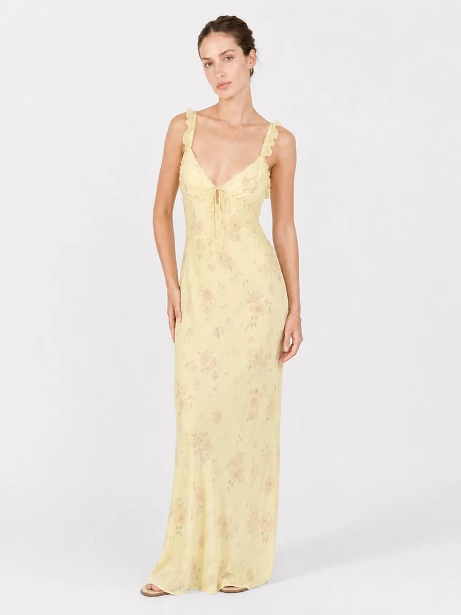 Achinma Vintage Printed Slim Strap Maxi Dressmaxi dressCelidiorCelidiorCJLY297409701AZnull