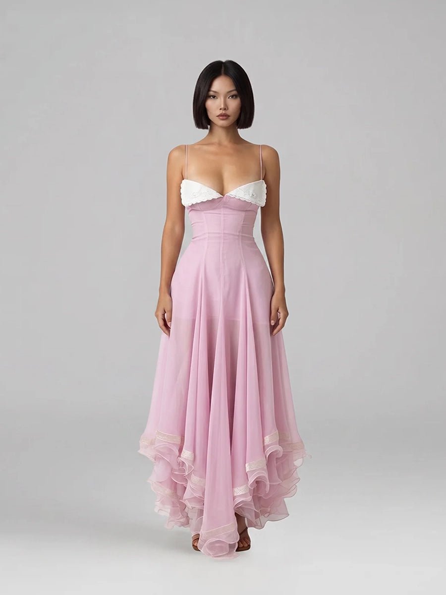 Adesi Elegant Asymmetrical Wave Hem Midi Dressmidi dressCelidiorCelidiorCJLY304624401ACnull