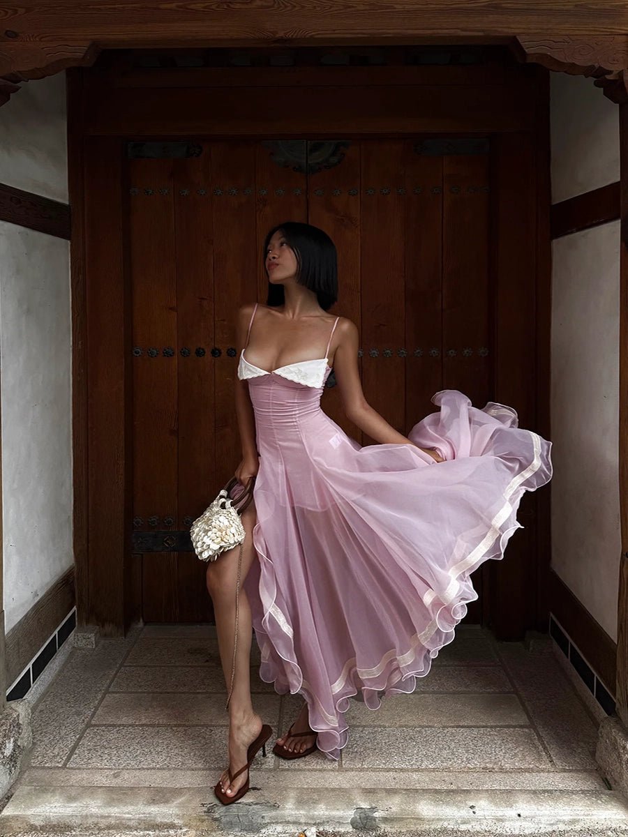 Adesi Elegant Asymmetrical Wave Hem Midi Dressmidi dressCelidiorCelidiorCJLY304624401ACnull