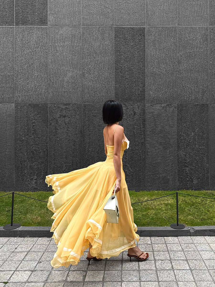 Adesi Elegant Asymmetrical Wave Hem Midi Dressmidi dressCelidiorCelidiorCJLY304624409IBnull