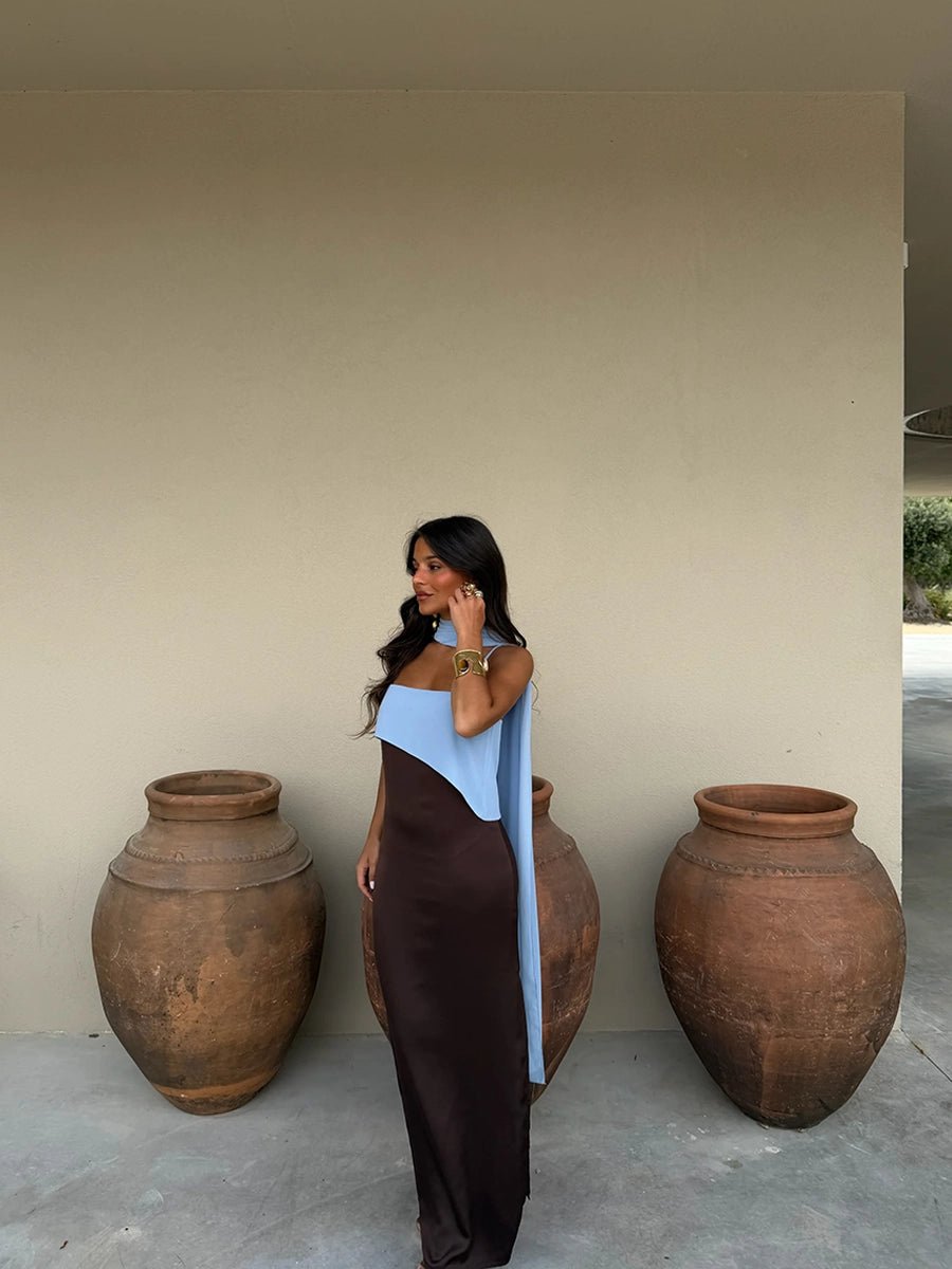 Adiva Loose-Fitting Casual Ribbons Strap Maxi Dressmaxi dressCelidiorCelidiorCJLY299584307GTnull