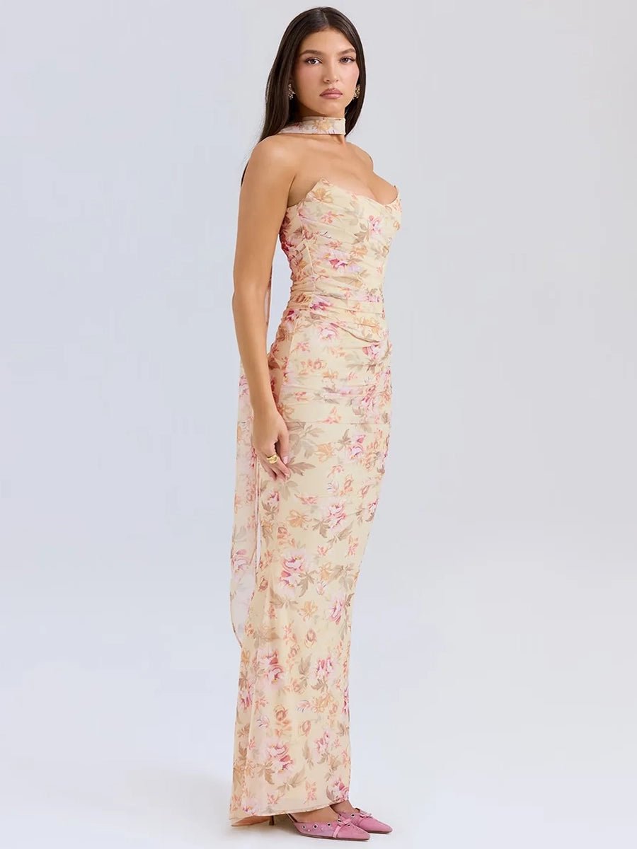 Aegle Women's Tube Top Sheath Slim Fit Maxi DressApparel & Accessories > Clothing > Dresses > Evening DressesCelidiorCelidiorCJLY230833313MNnull