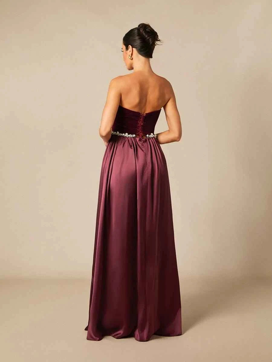 Agnes Strapless Maxi Dress For Women