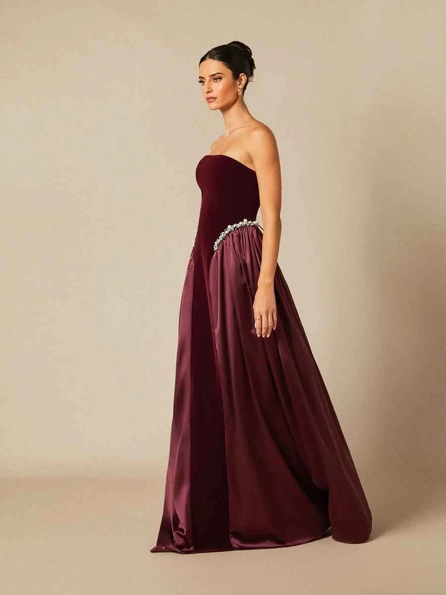 Agnes Strapless Maxi Dress For Women
