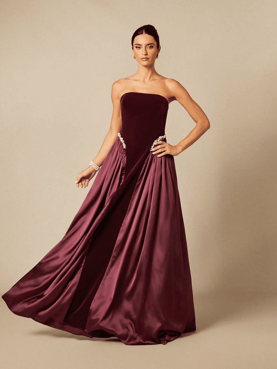 Agnes Strapless Maxi Dress For Womenmaxi dressCelidiorCelidiorCJLY266404801AZnull