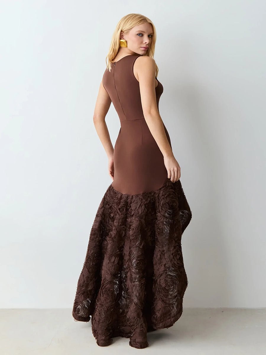 Alitha Elegant Spliced Round Neck Sleeveless Dressmaxi dressCelidiorCelidiorCJLY311978708HSnull