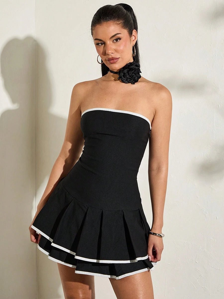 Allon Black Sleeveless Summer Dressmini dressCelidiorCelidiorCJLY199671301AZnull