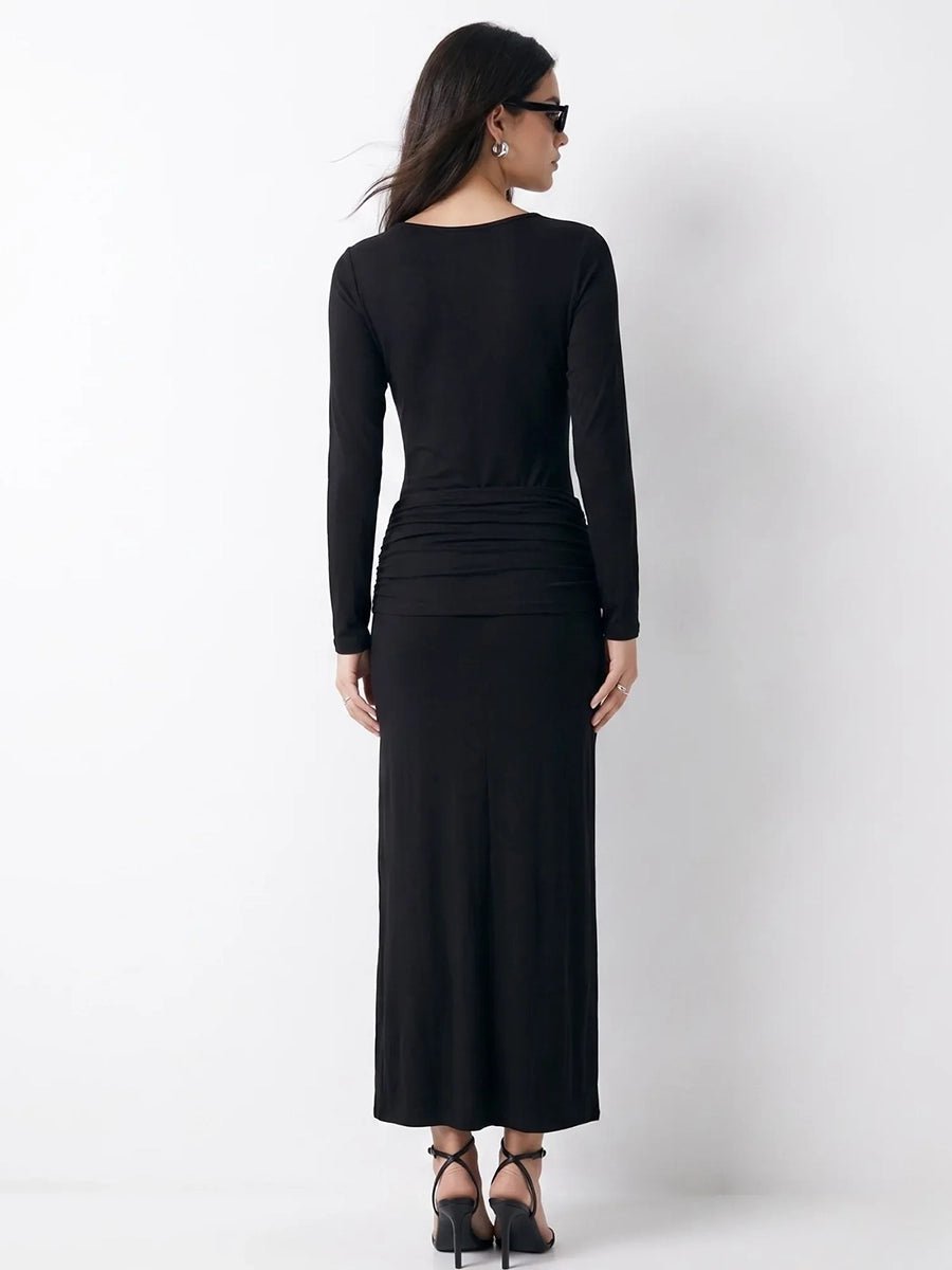 Amered Fashionable Minimalist Slim Fit Maxi Dressmaxi dressCelidiorCelidiorCJLY273457005EVnull