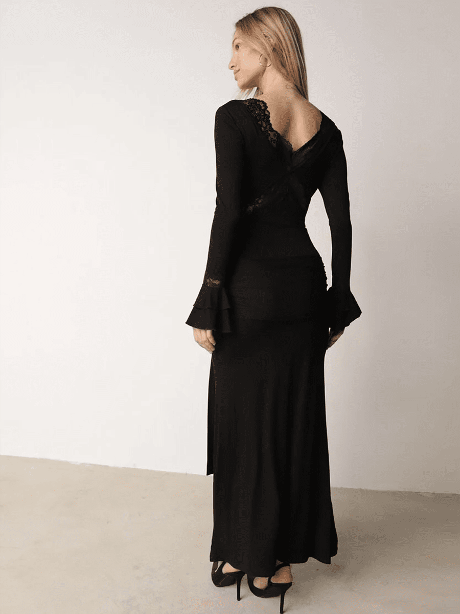 Amered Fashionable Minimalist Slim Fit Maxi Dressmaxi dressCelidiorCelidiorCJLY273457005EVnull
