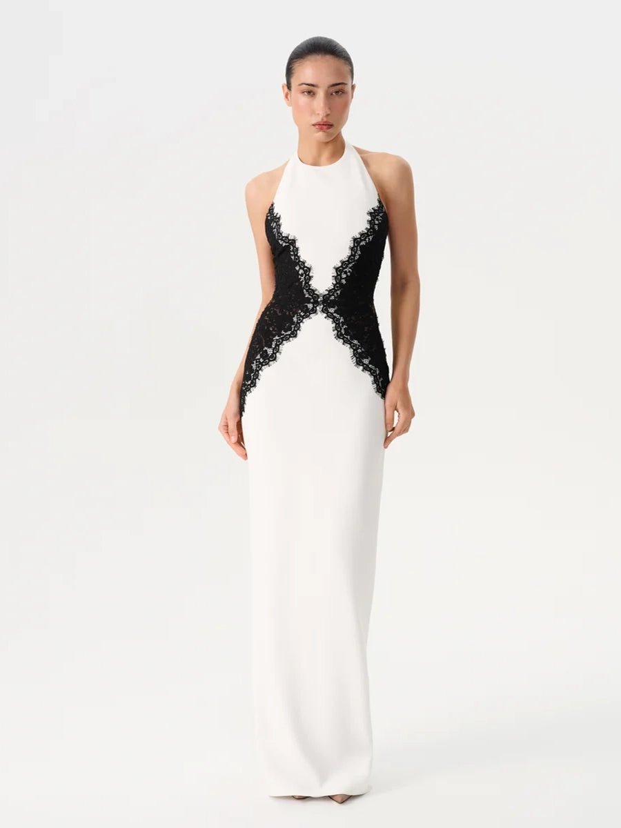 Aminer Round-Neck Sleeveless Lace Maxi Dressmaxi dressCelidiorCelidiorCJLY271828501AZnull