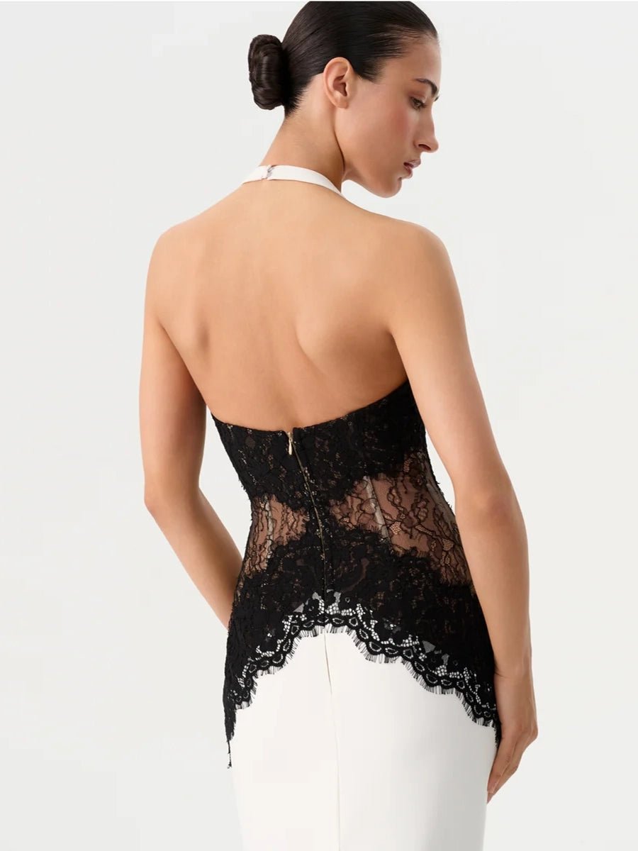 Aminer Round-Neck Sleeveless Lace Maxi Dressmaxi dressCelidiorCelidiorCJLY271828501AZnull