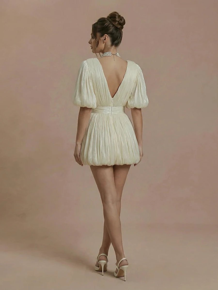 Anis Floral Ruffle Patchwork Design Mini Dressmini dressCelidiorCelidiorCJLY283270101AZnull