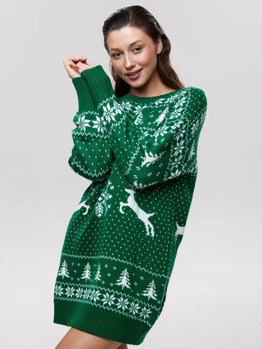 Anita Christmas Knit Long Sleeve DressOtherCelidiorCelidiorCJQZ131374001AZ