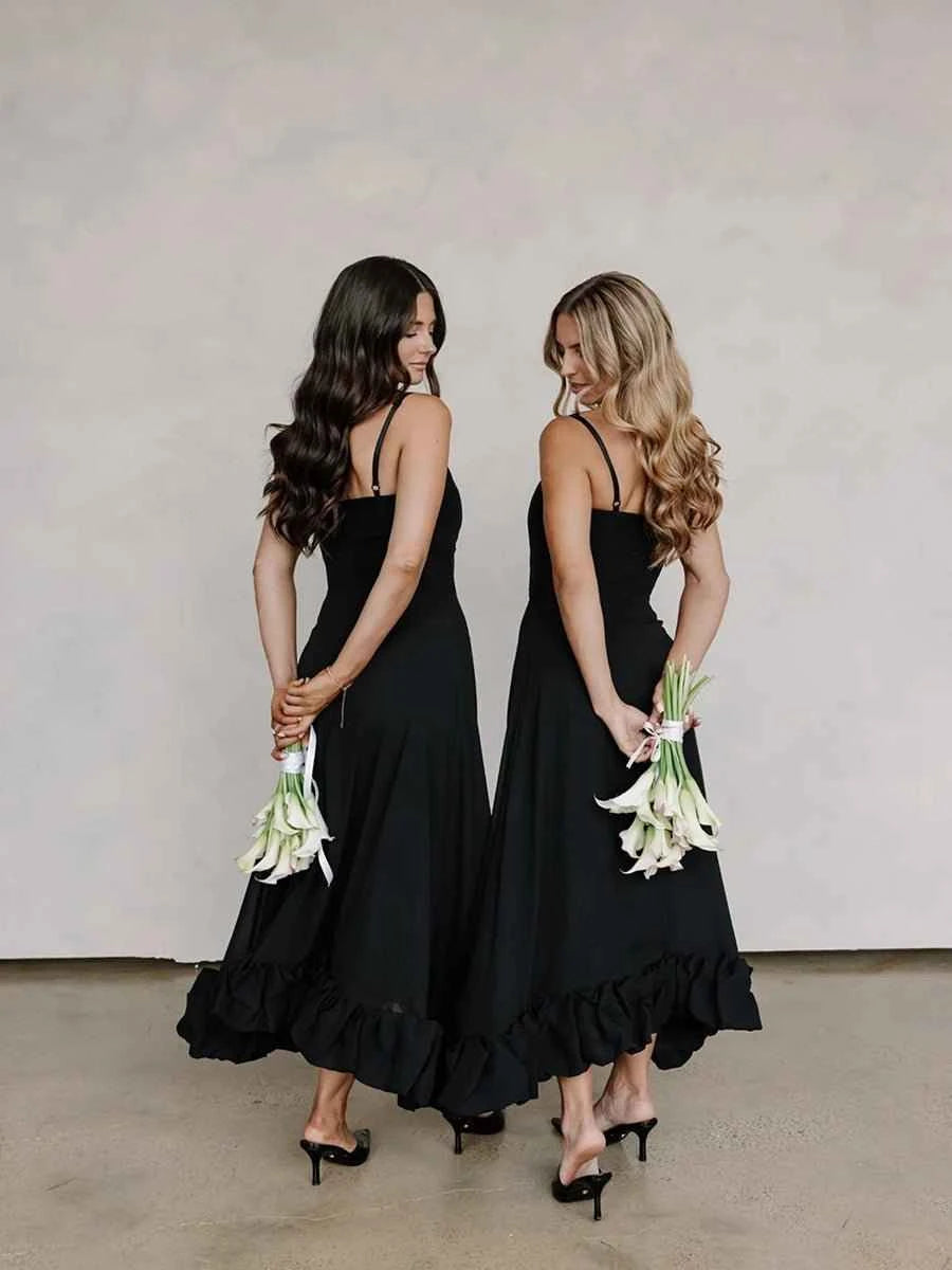 Aphrodite Flower Swing Three-dimensional Flower A- Line Dress - Celidior