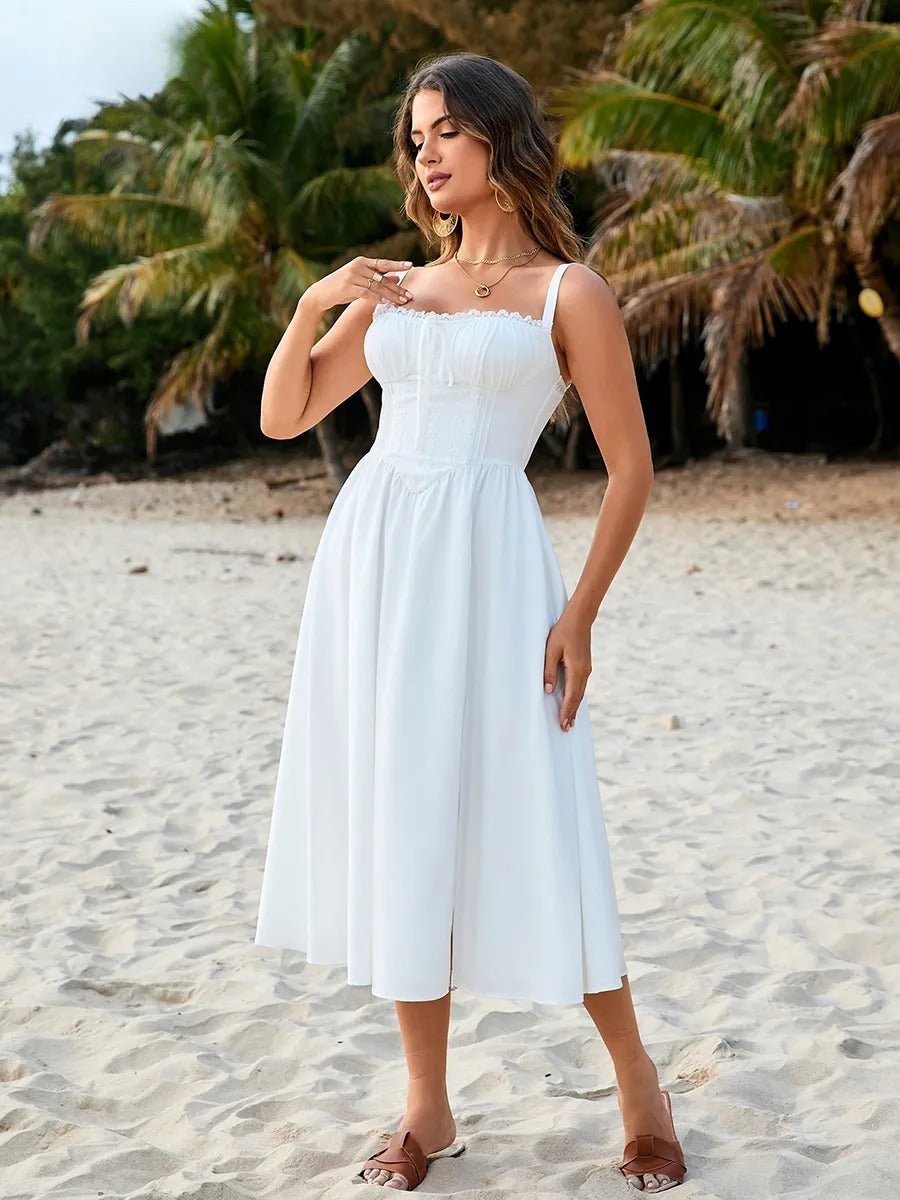 Ariadne Floral Midi Bohemian Tank DressApparel & Accessories > Clothing > Dresses > Midi DressesCelidiorCelidiorCJLY204644001AZnull