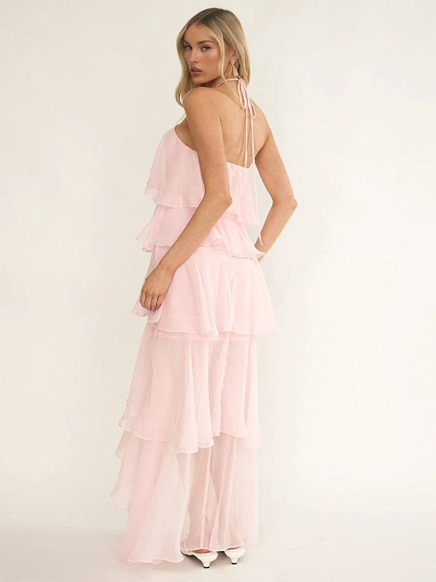 Arrah Off-Shoulder Chiffon Printed Dressmaxi dressCelidiorCelidiorCJLY281303805EVnull
