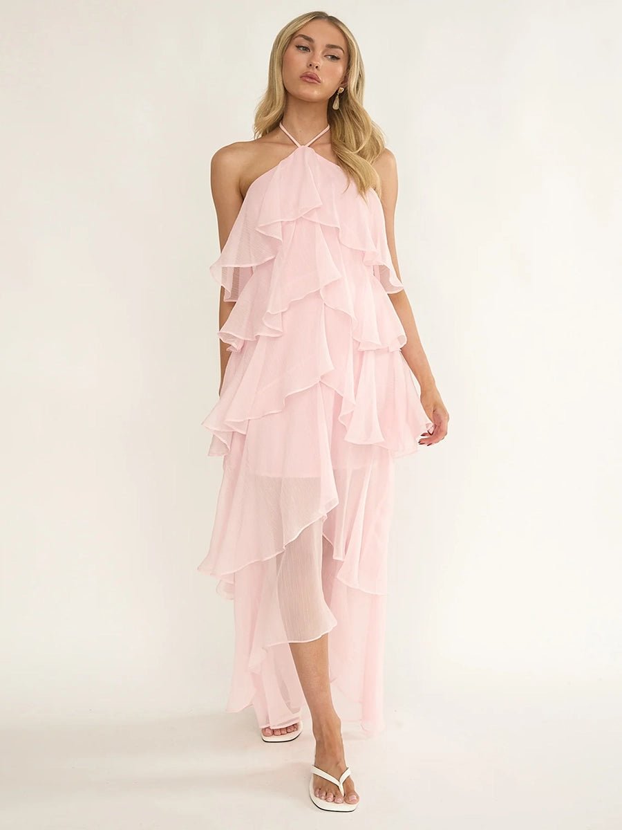 Arrah Off-Shoulder Chiffon Printed Dressmaxi dressCelidiorCelidiorCJLY281303805EVnull
