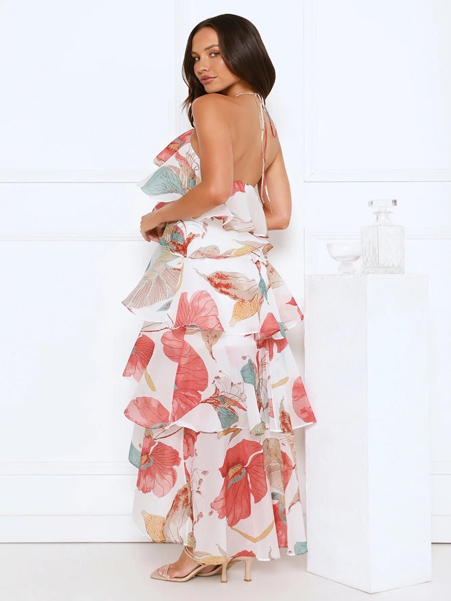 Arrah Off-Shoulder Chiffon Printed Dressmaxi dressCelidiorCelidiorCJLY281303809IRnull