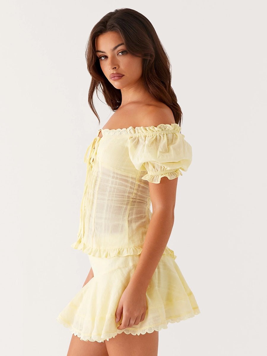 Asmus Woven Ruched Wrap Dressmini dressCelidiorCelidiorCJCS282195907GTnull
