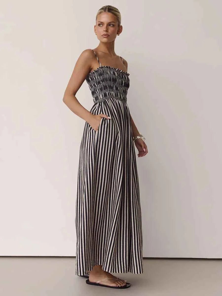 Aster Smocked Bust A Line Maxi Dressmaxi dressCelidiorCelidiorCJLY289444101AZnull